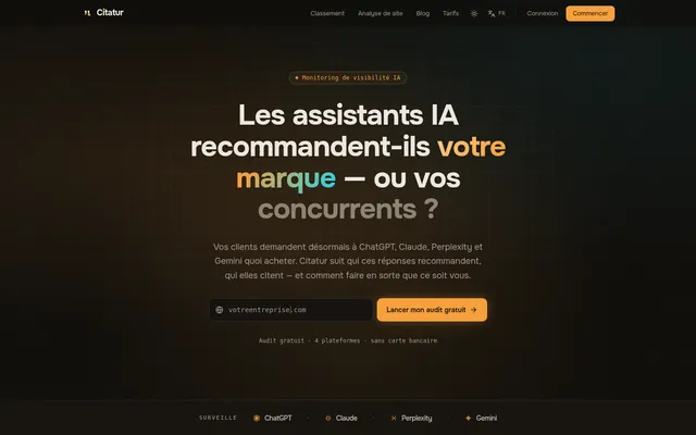 Capture d’écran de Citatur
